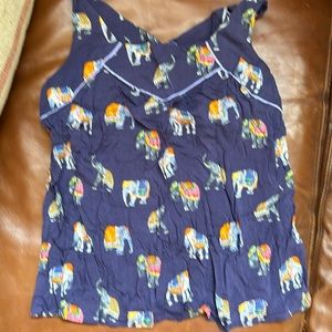 Anthropologie Maeve Elephant blouse